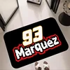Hallwy Cartpet Marc Marquez 93 Motorcycle Rugs Foot Carpets Entrance Doormat Kawaii Rug Floor Mats Non-slip Home Kitchen Decor 2