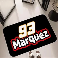 Hallwy Cartpet Marc Marquez 93 Motorcycle Rugs Foot Carpets Entrance Doormat Kawaii Rug Floor Mats Non-slip Home Kitchen Decor 2