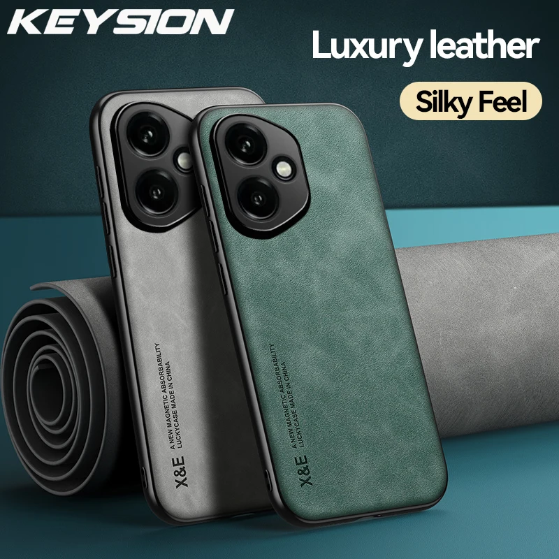 Luxury Retro PU Leather Shockproof Phone Case with Soft Silicone+PC Construction
