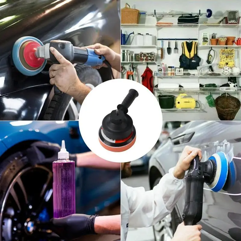 Floor Polisher Machine Variable Speed Eccentric Polishing Machine Quiet Rotary Car Care Kit For Scratch Removing