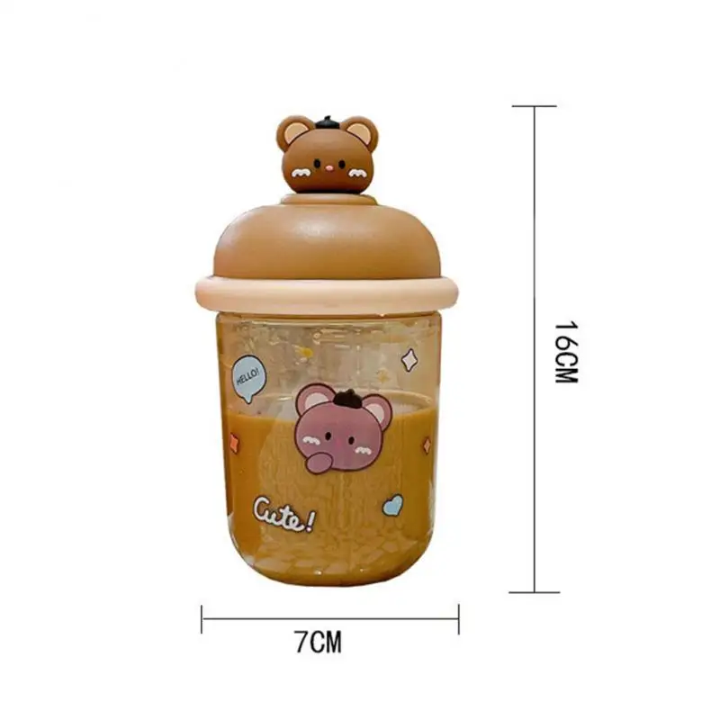 Cute Straw Cup Children's Cartoon Water Cup Kindergarten - Temu