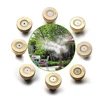 10 Pcs 10/24" Thread 0.1/0.2/0.3/0.4mm Brass Misting Nozzles Garden Greenhouse Flower Plant Irrigation System Atomizing Sprayers 6