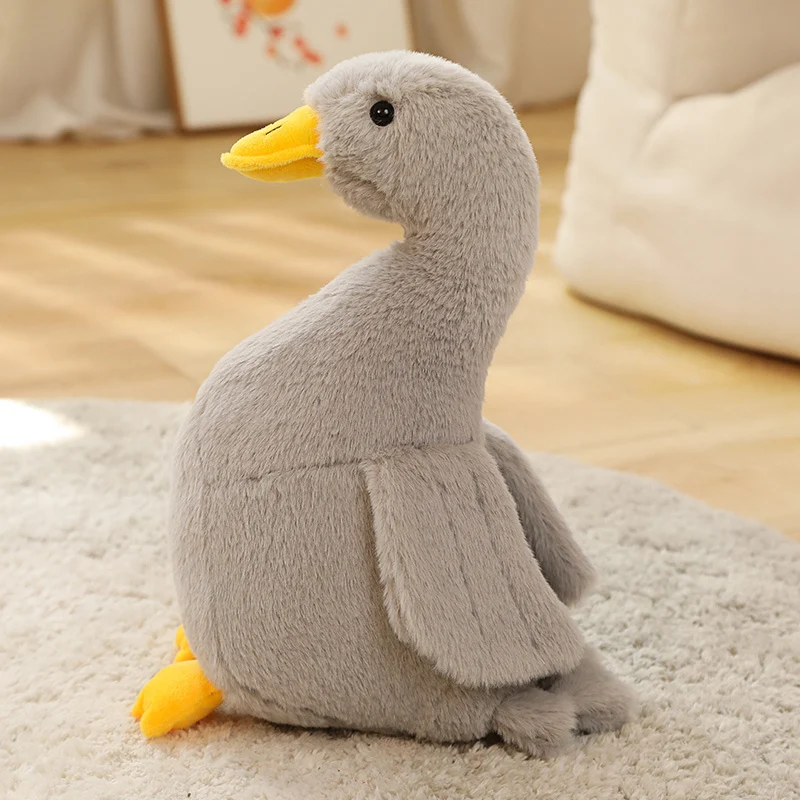 Peluche Cigno Bianco 65 Cm – Morbido Cuscino Giocattolo Per Bambini E Adulti