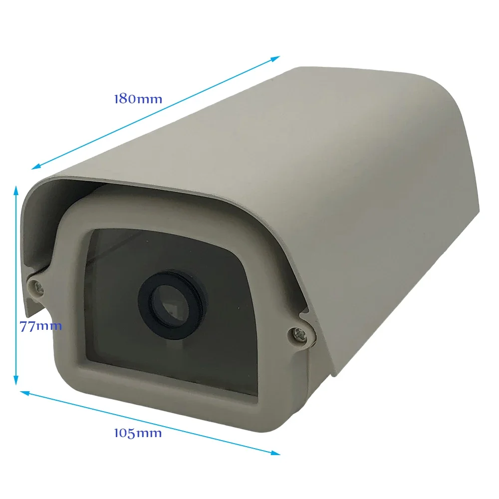 Indoor Outdoor Surveillance Security CCTV Camera Housing Protective Enclosure Casing Kit &Adjustable Wall Ceiling Mount Bracket