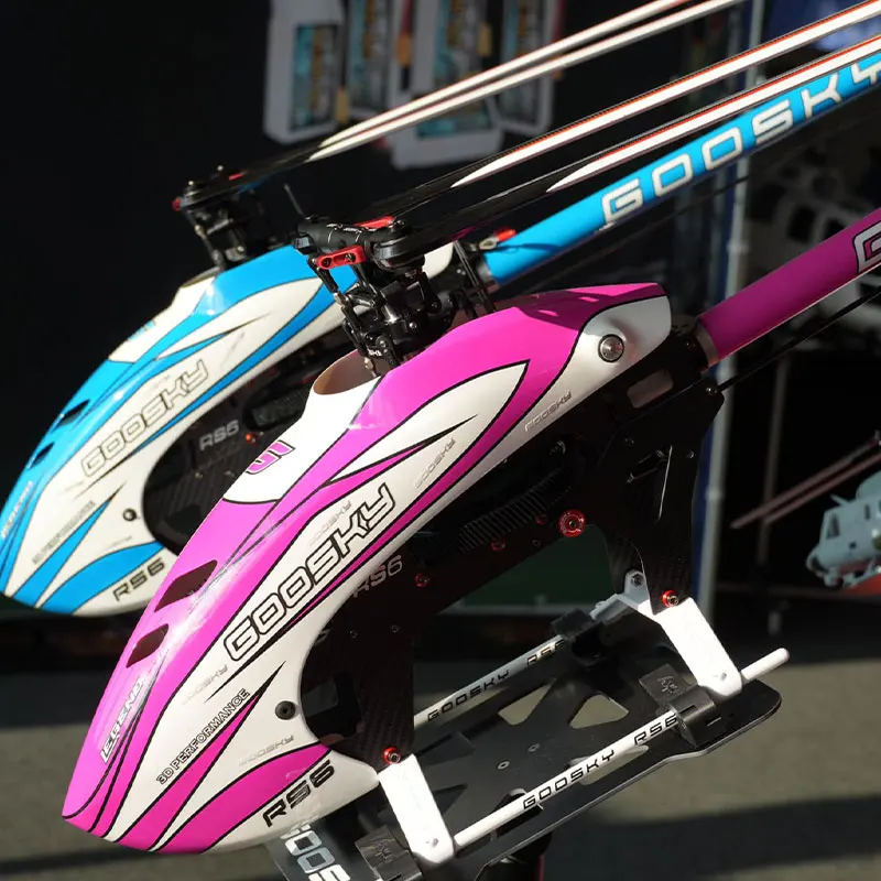 Goosky LEGEND RS6 600 3D 플라이바리스 RC 헬리콥터 키트 BAF060007 |   600급 전문가용 6채널 3D 에어로바틱 원격 조종 헬리콥터