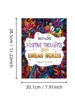1pc Positive Thoughts Art Coloring Book Original Upgraded Paper Thickened 22 Pages Coloring Books Gift For Holiday Birthday 6