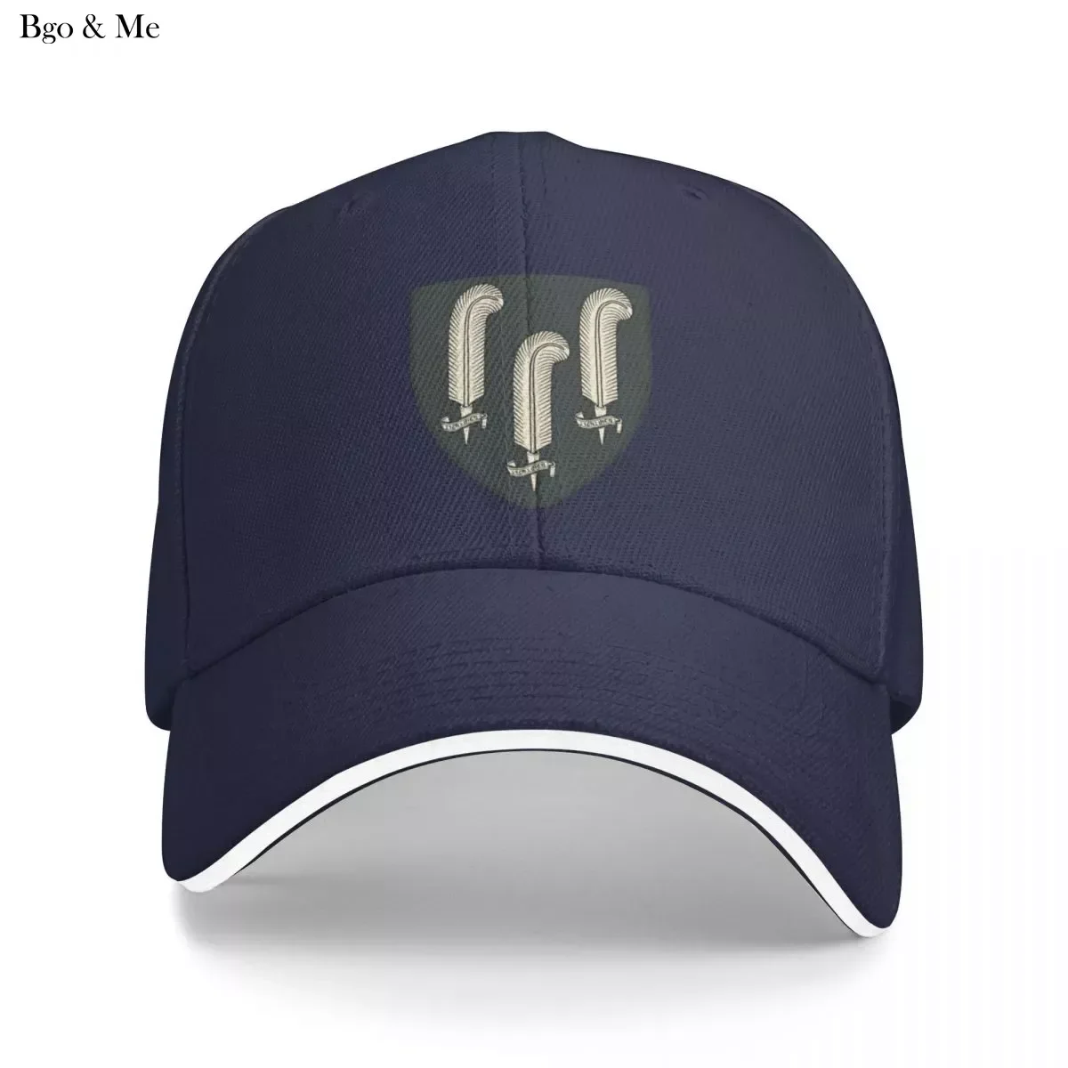 

2023 New The Black Prince's "Shield For Peace" Baseball Cap Streetwear Hat Luxury Brand Caps For Women Men'S