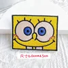 Anime Sponge-Bobs Embroidery Ironing Clothing Thermoadhesive Sewing Cartoon bag DIY decorative patch subsidy paste self Applique 2