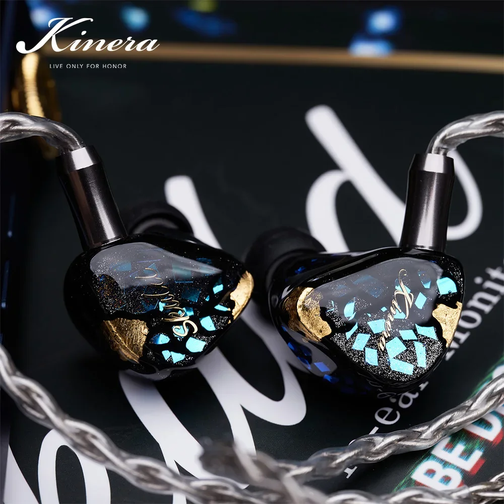 

Kinera Skuld 5BA Best Wired Hifi In Ear IEMs Earphone Knowles Premium Driver Monitor with Detachable 2pin Balanced 4.4mm Cable