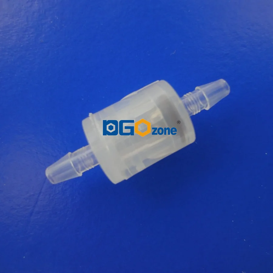 

Free Shipping 1/8'' Spring Check Valve Non-return Valve 10PCS PP Body One-way Valve Connector OD 3.2mm KH-CSPV2