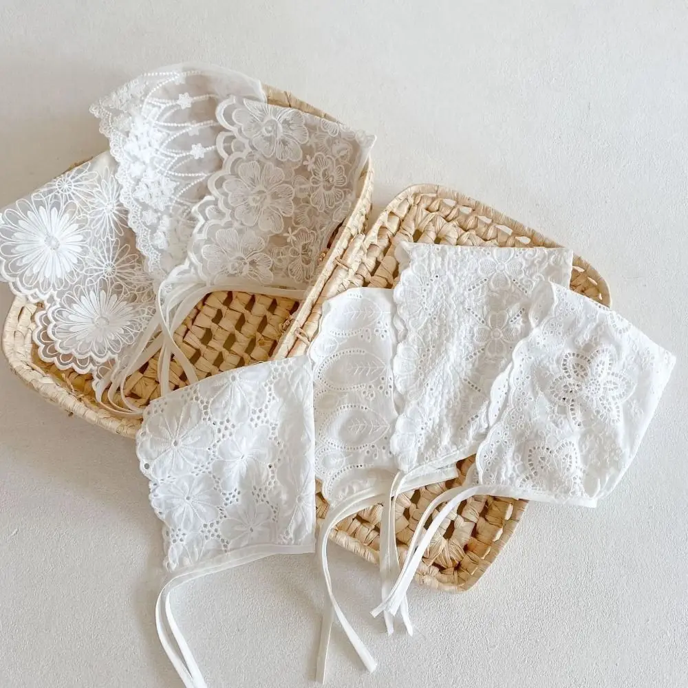 Cotton Breathable Soft Lace Mesh Hat for Kids