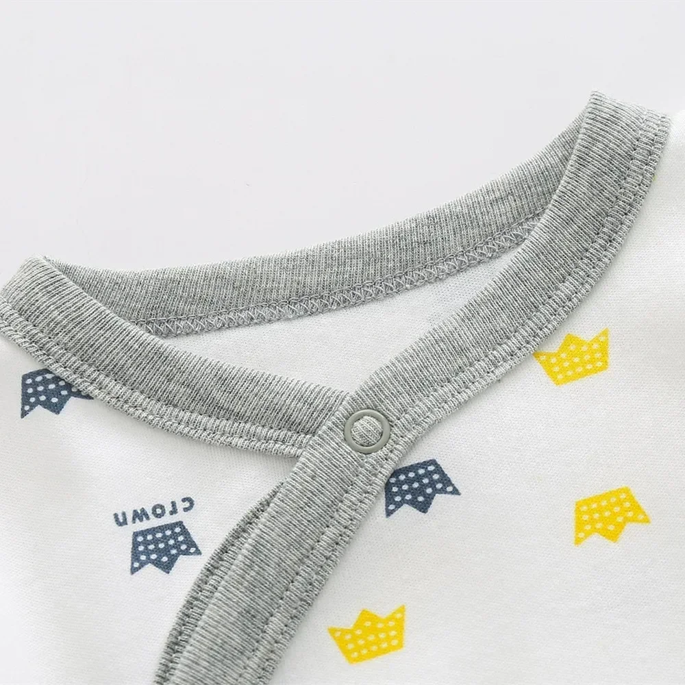 Baby Jumpsuit 3-12M Baby Boy Autumn Onesies Long Sleeve Footies Romper Newborn Bodysuit