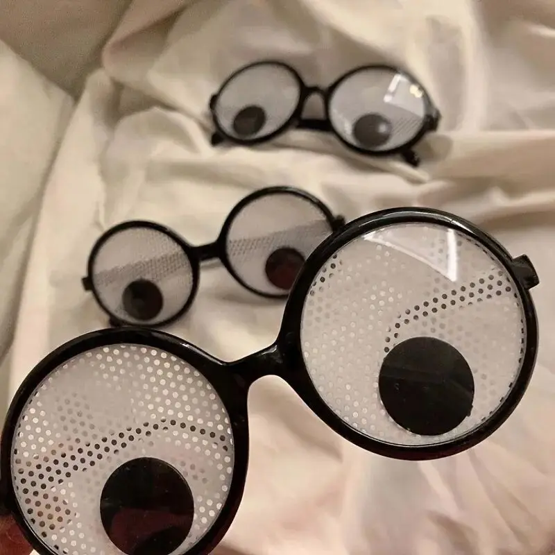 Funny Googly Eyes Goggles Shaking Eyes Party Glasses Toys for Party Cosplay  Costume Props Halloween Party Decoration - AliExpress