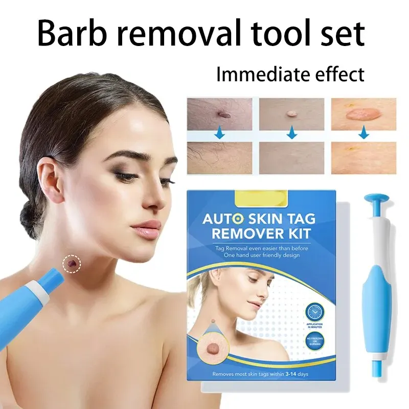 Dual Head Wart Removal Kit Flat Plantar Wart Remover Liquid Pen Flesh Mole Remover Chicken Eye
