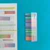 200 Sheets Stickers Transparent Sticky Notebook Pads Notepads Clear Bookmark Read Book Stationery School Supplie 4