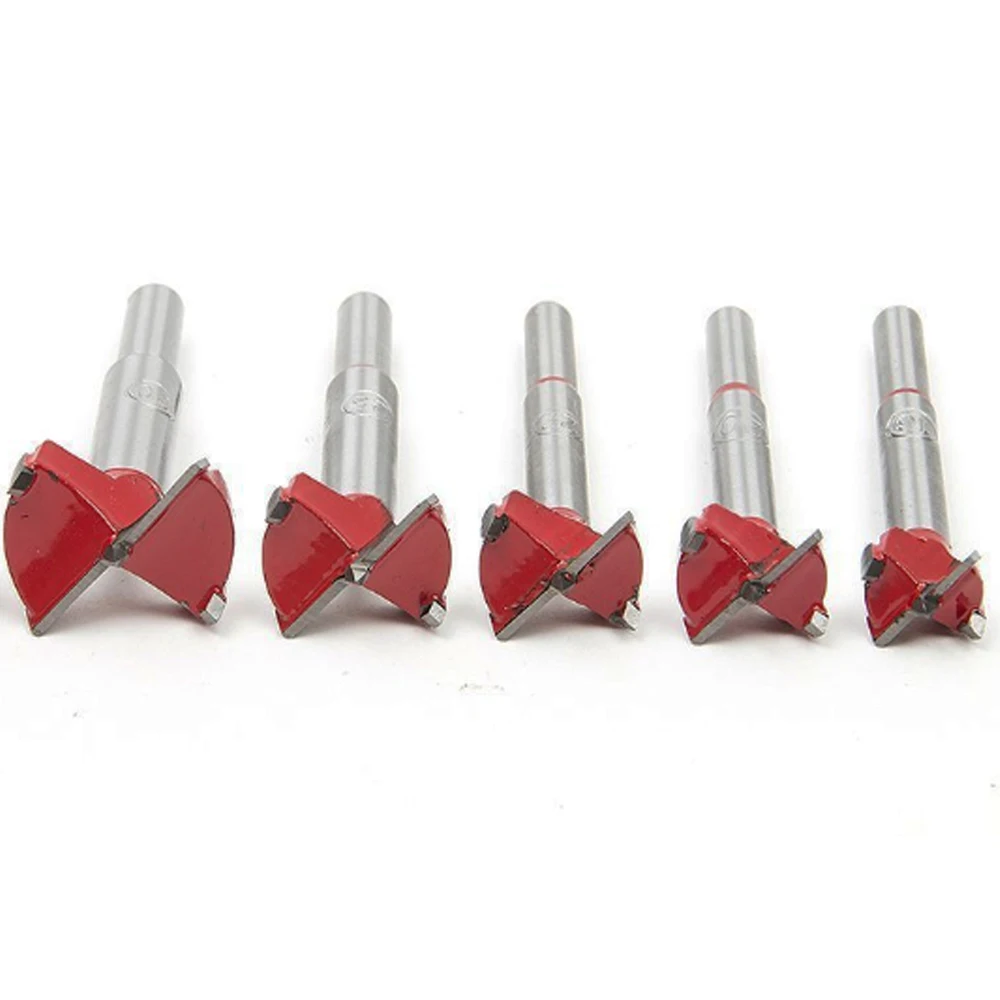 New quality 1pcs12-60mm Forstner tip Woodworking tool Hole Saw Cutter Hinge Boring drill bit Round Shank Tungsten Carbide Opener