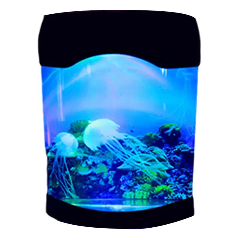 

Светодиодная лампа меняющая цвет для медузы, ночник, настольная лампа для аквариума, электрическая Лавовая Лампа для настроения для детей, Детский подарок, декор для домашней комнаты