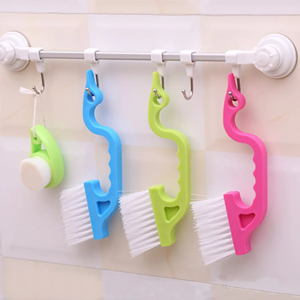 2 In 1 Windows Gap Household Cleaning Brush Flat Mouthed Shovel Useful Things For Kitchen Bathroom Toilet Tools Home Supplies 6