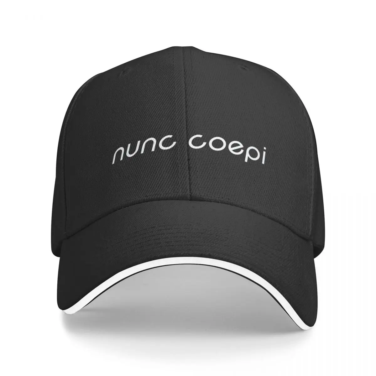 

Nunc coepi, Now I begin Baseball Cap summer hat Sun Cap Custom Cap Male Women's