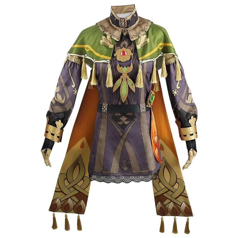 Genshin Impact Collei Traditional Sumeru Dress Cosplay Costume