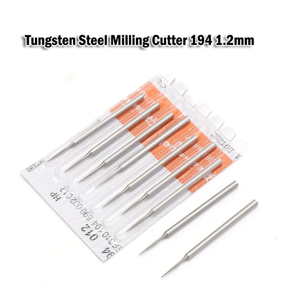 1pc Tungsten Steel Grinding Head Engraving Knife 2.35mm Shank Milling Cutter Burrs For Wood Bone Olive Nuclear Carving Tools