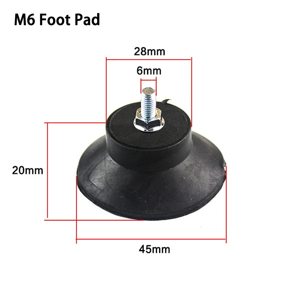 4pcs Air Compressor Rubber Foot Pad Shockproof Non-slip Components For Air Pumps Oil-free Machines Air Compressors Tool Parts