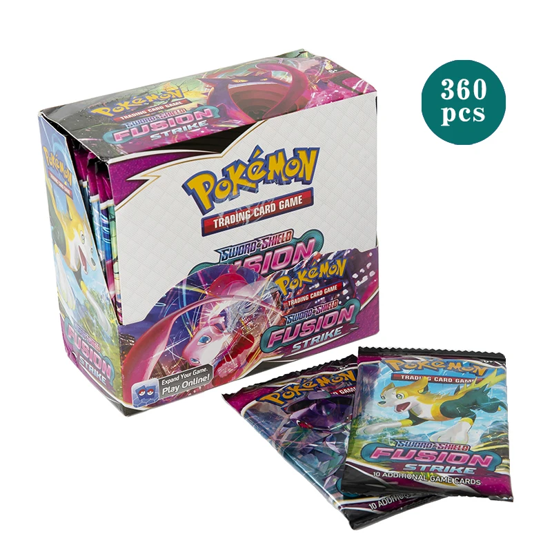 thumbnail image 1 of 360Pcs Box Card Shining Fates Style English Booster Battle Carte Trading Card Game Collection Cards Toys Kids Gifts, 1 of 5