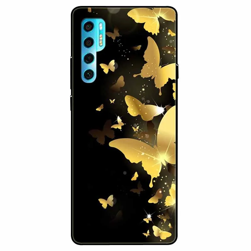 Soft Silicone Wolf Lion TPU Back Case - Protective Cover