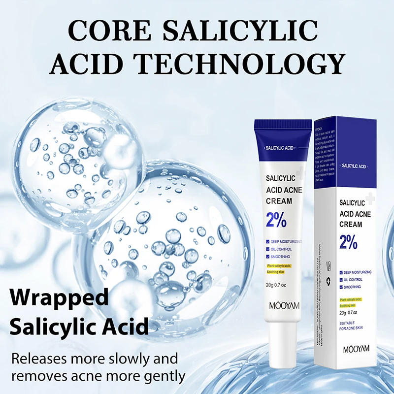 Salicylic Acid Cream Moisturize Face Skin Toner Water Embellish Clear Transparent Water Priming Creams Before Makeup Control Oil