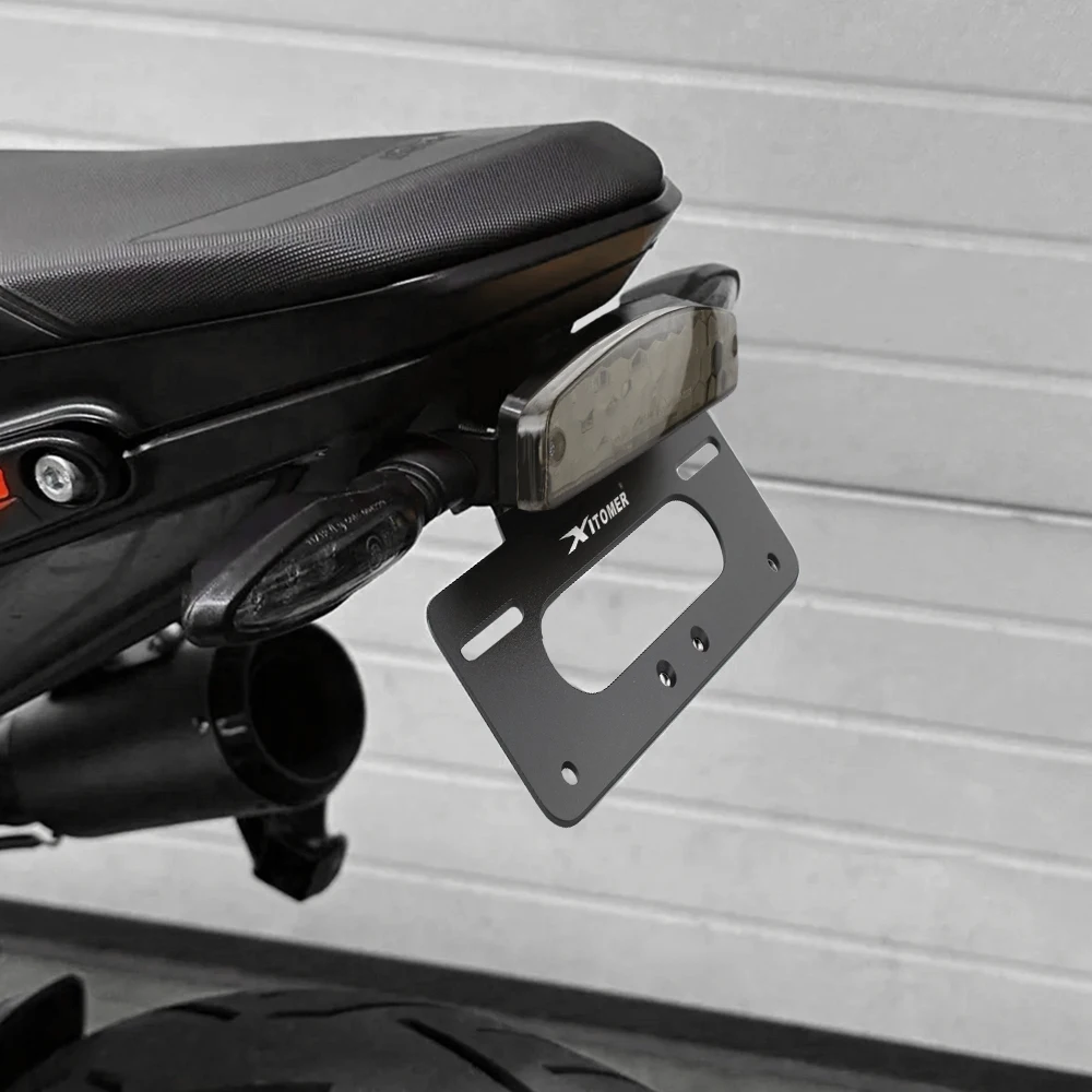 Motorcycle Rear Tail Tidy Fender Eliminator Kit License Plate Holder Bracket Fit For KTM 790 Duke-890 Duke R motorcycle license plate holder license plate holder