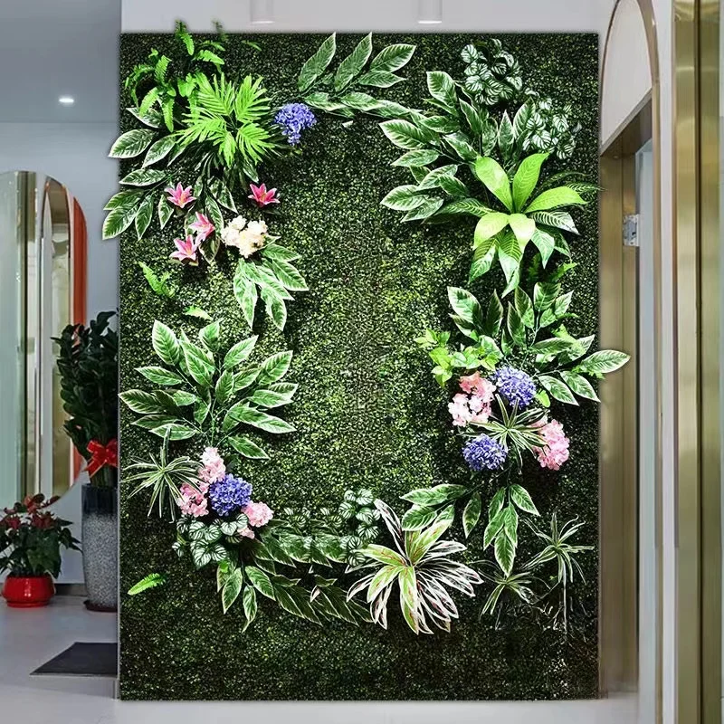 40*60CM Künstliche Pflanze Rasen Hintergrund Foto Wand Gras Blatt Hochzeit Dekoration Grün Teppich Rasen Wohnkultur gefälschte Pflanze – Detail 4
