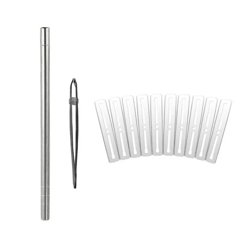 Lot De 12 Stylos De Sculpture Pour Coiffure Et Tatouage Sourcils - Outils De Coupe Précise