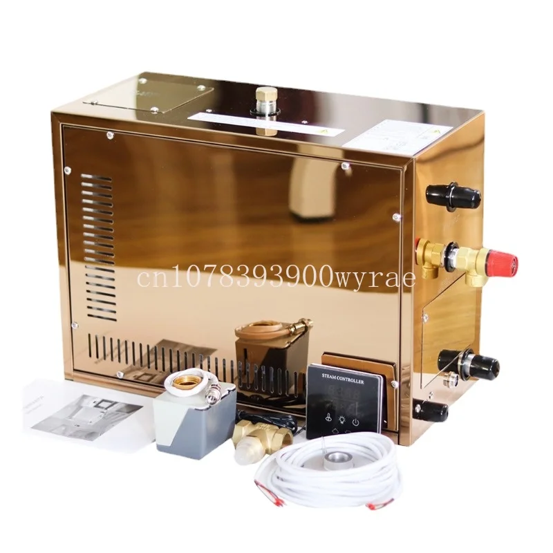 

Automatic stainless steel Steam Generator Automatic descaling Sauna Room Steam Bath Machine For Spa Room Digital Controller