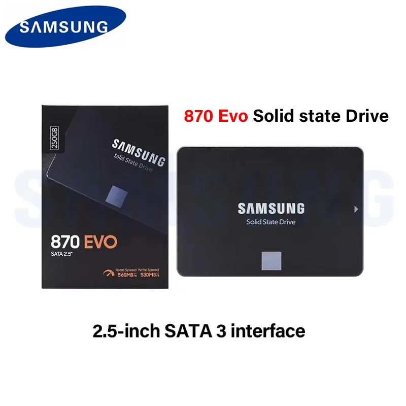 Masaüstü Samsung Ssd Evo 860 2tb Samsung SATAIII SSD 870 Evo 2TB