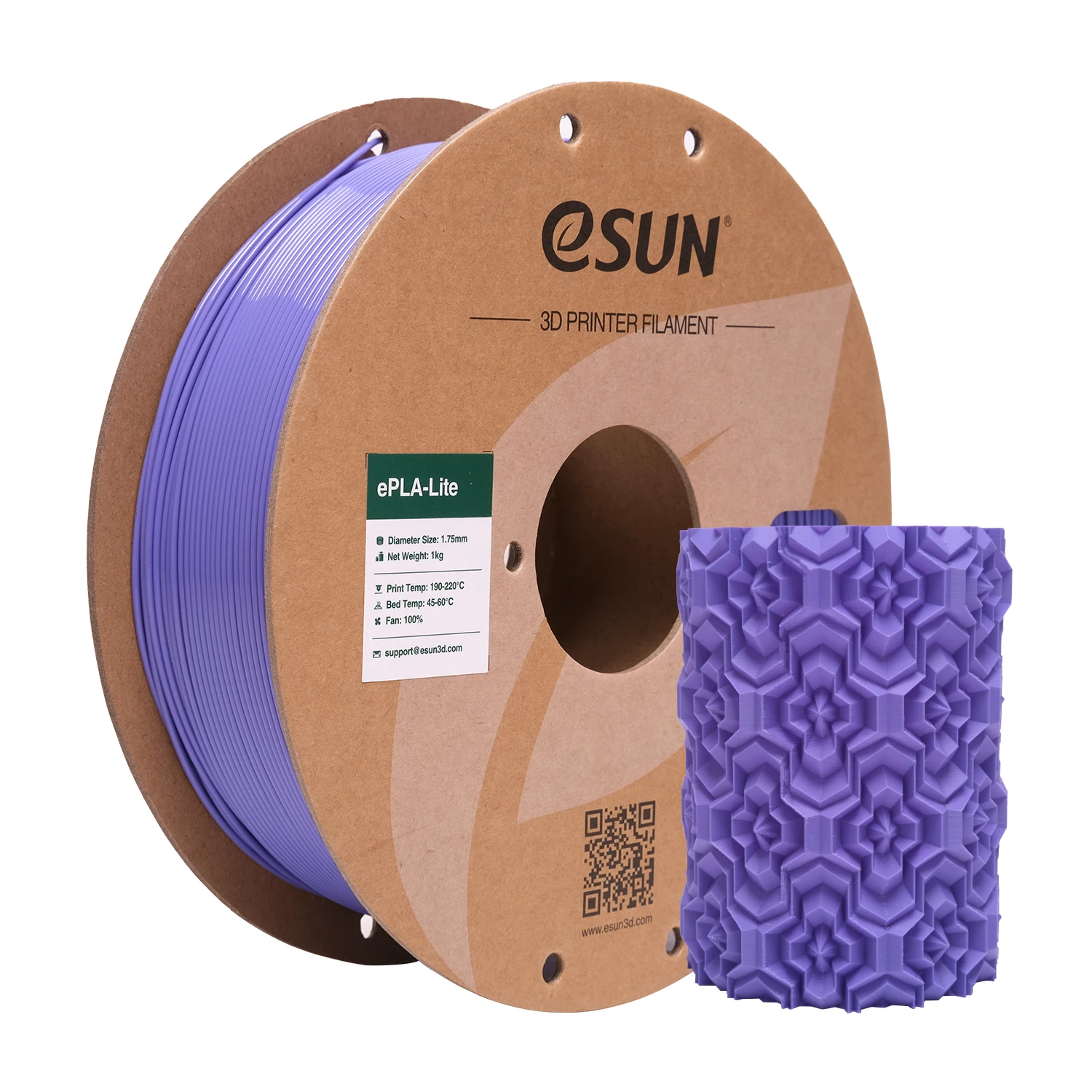 Esun-filamento para Impressora 3d Pla de Impressão Rápida Carretel de 1kg para Laboratório de Bambu 175 mm - Imagem 2
