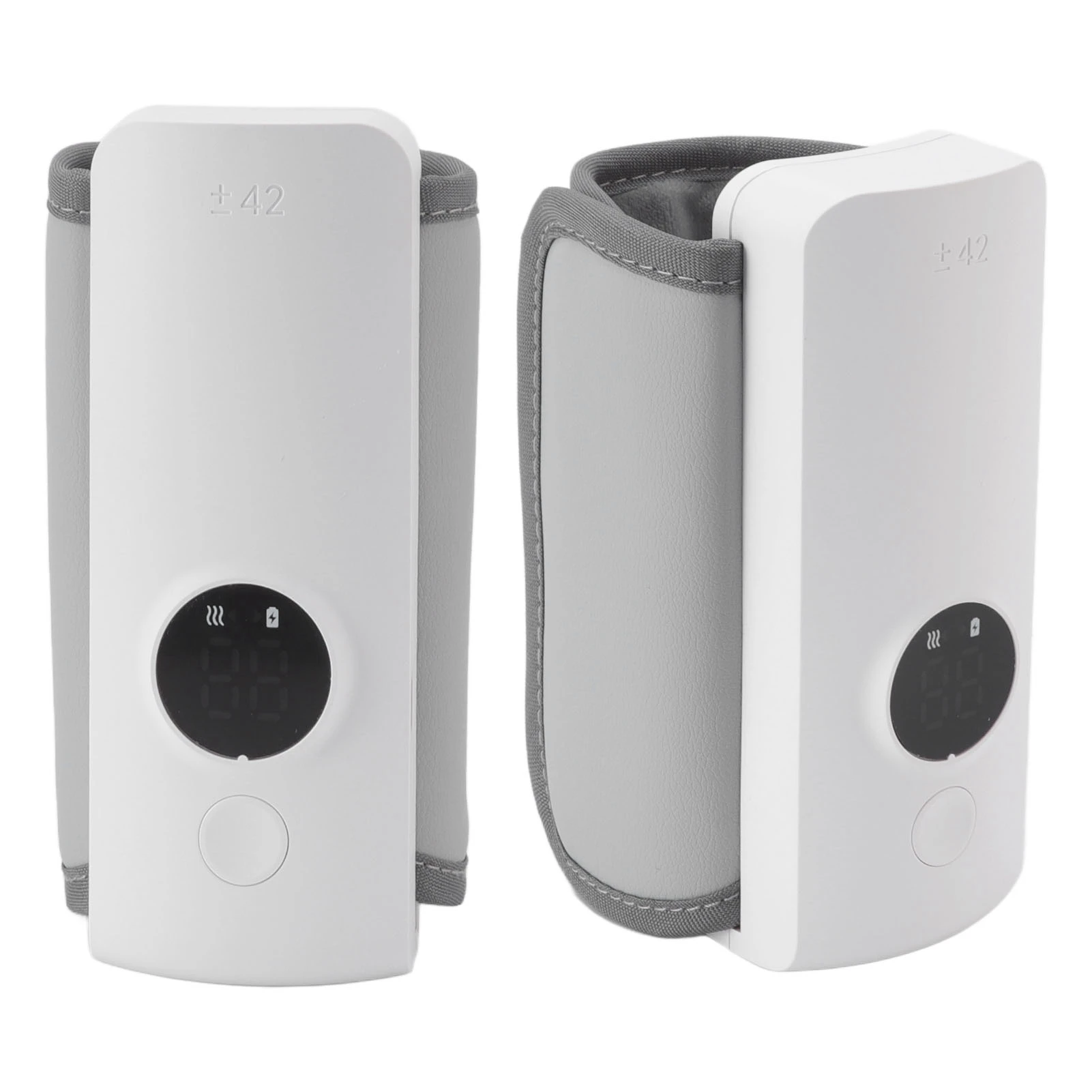 Electric Kettle Mini Folding Kettle Folding Kettle Milk Regulator Kettle USB Charging Milk Bottle Heater Hook and Loop 6000mah Adjustable Real Time Monitoring PU Milk Bottle Thermal Bag for Going Out