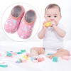 1Pair Baby Non-slip Floor Socks Cartoon Animal Print Shoes Socks For Swimming Surf Toddler Boys And Girls First Walkers Cute 2