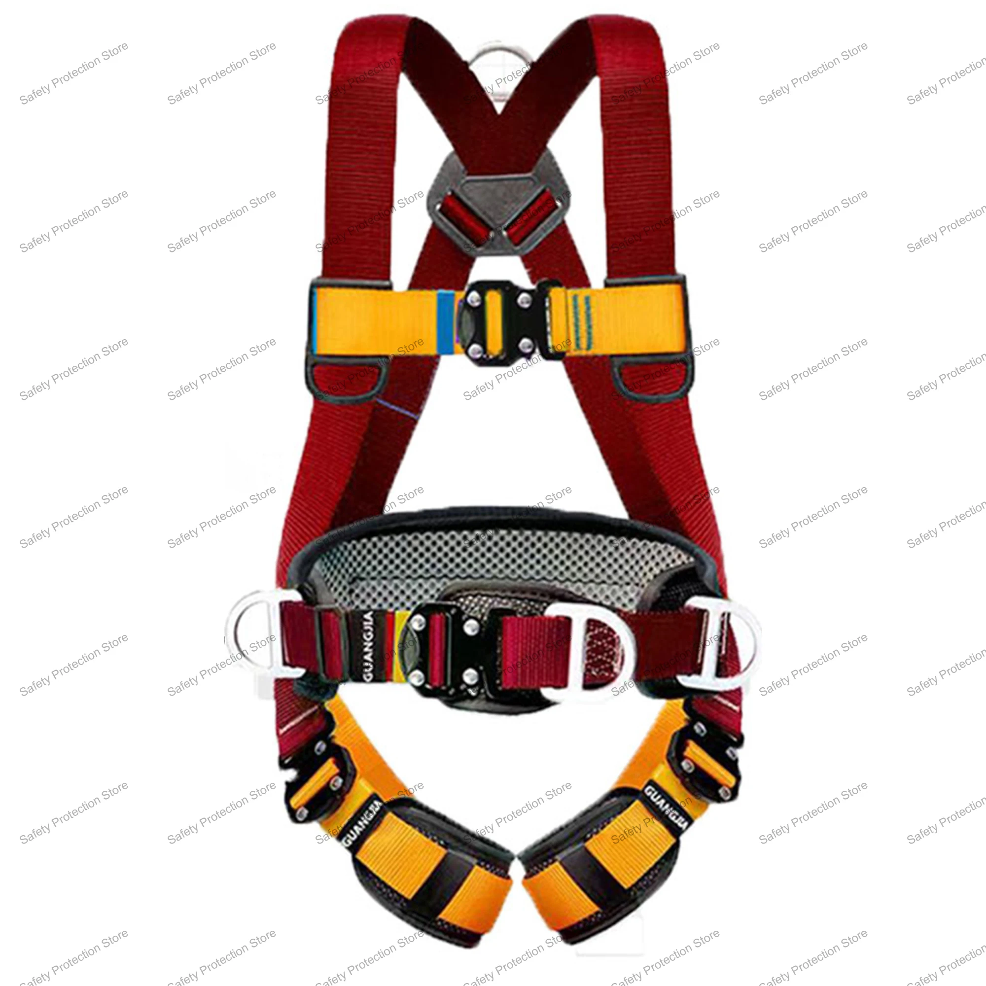 Safety Harnesses High Altitude Work Full Body Five-point Safety Belt Outdoor Climbing Training Equipment