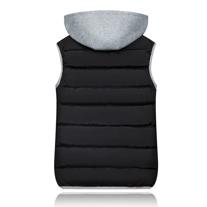 2022 Winter Coat Women Hooded Warm Vest Plus Size Candy Color Cotton Jacket Female Women Wadded Feminina chalecos