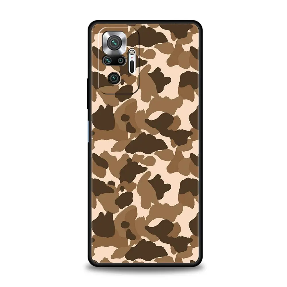 Camouflage Military-Style Soft Phone Case