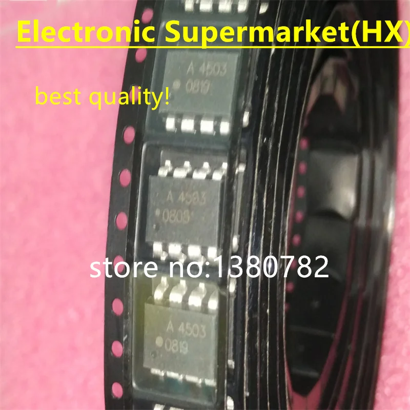 Free Shipping 50pcs/lots HCPL-4503 HCPL4503 A4503 SOP-8 IC In stcok!