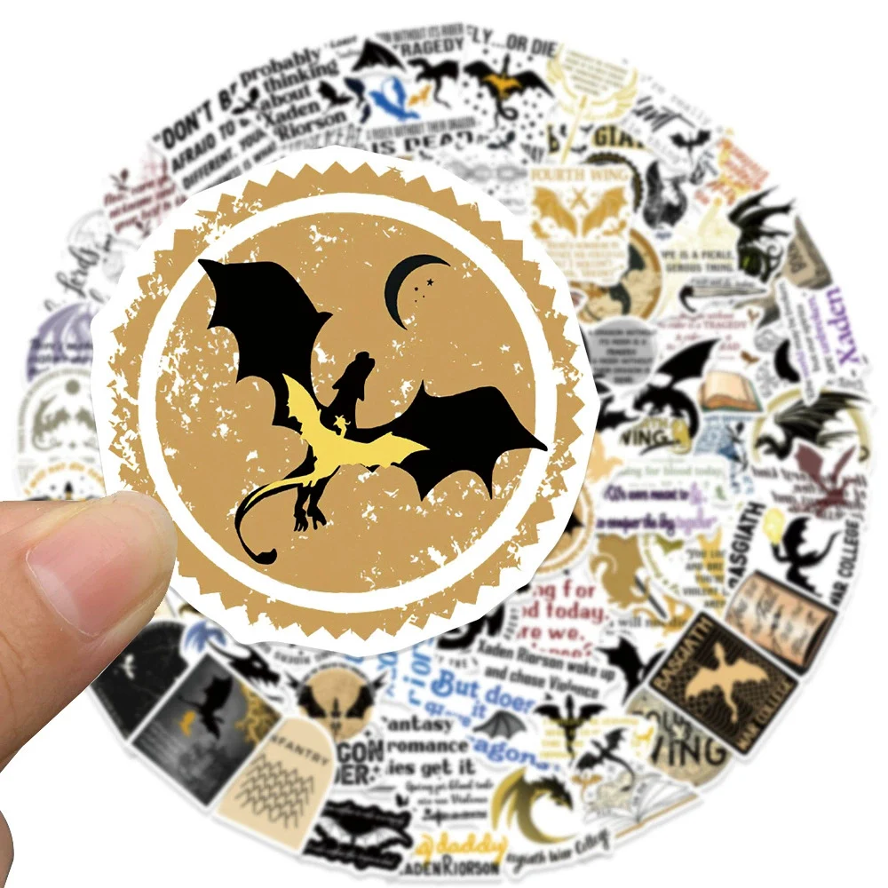 Novel Dragon-Themed Waterproof Graffiti Stickers for Notebooks, Luggage, and Phones