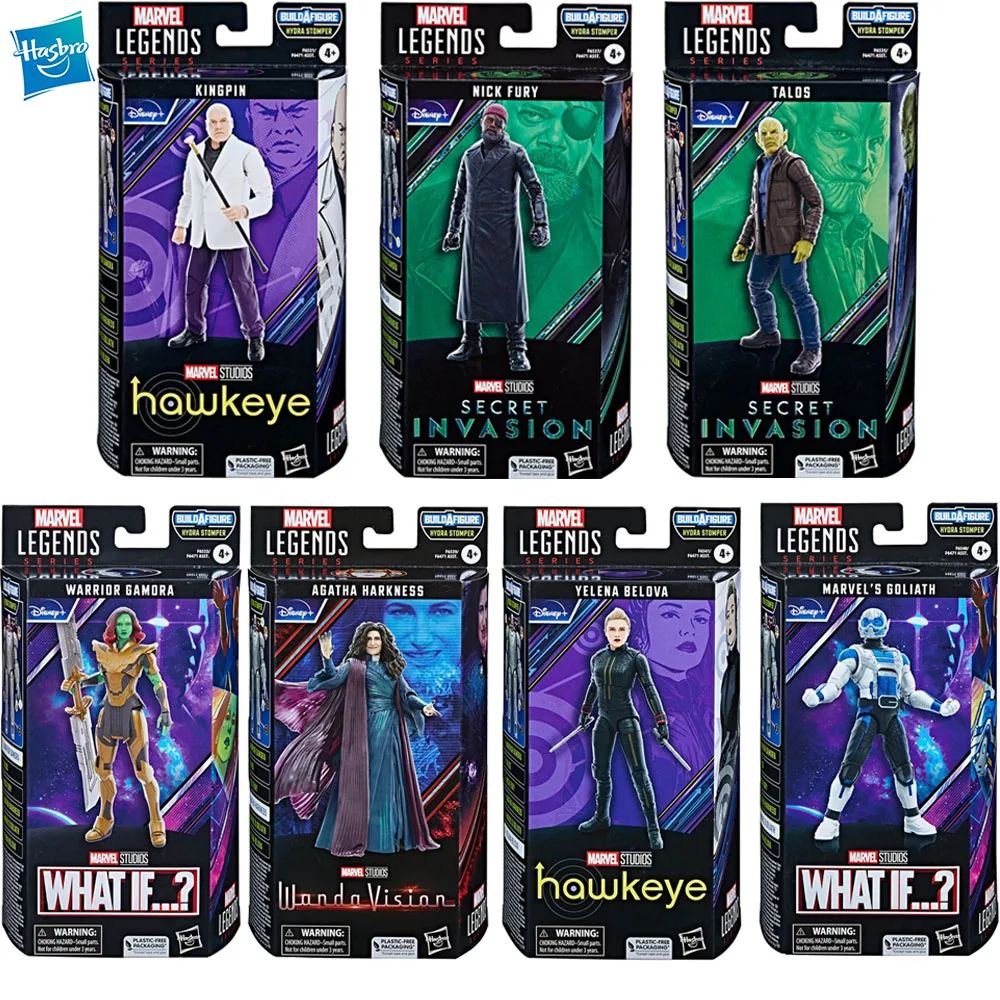 

[В наличии] Hasbro серия Marvel Legends Kingpin Warrior Gamora Talos Nick Fury Agatha Harkness Goliath Yelena Belova, 7 шт. в упаковке
