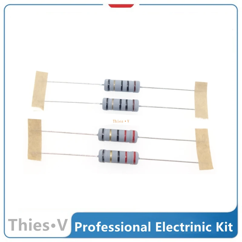 Wire Fuse Wirewound Resistor Fuse Resistance 3w 2w 1w 0.5w 0.1 0.15 0.22 0.33 0.47 0.5 1 1.5 2.2