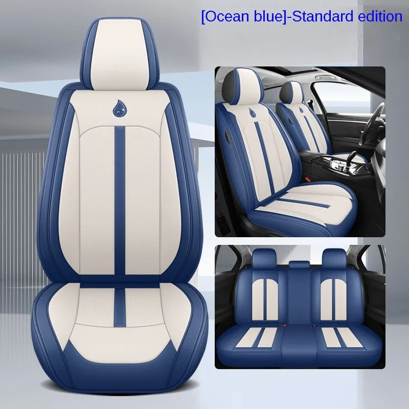 Yuckju Coprisedile Auto In Pelle Per Isuzu Golf 4 Golf 5 Fiat 500 D-Max Mu-X Car Styling Auto Y