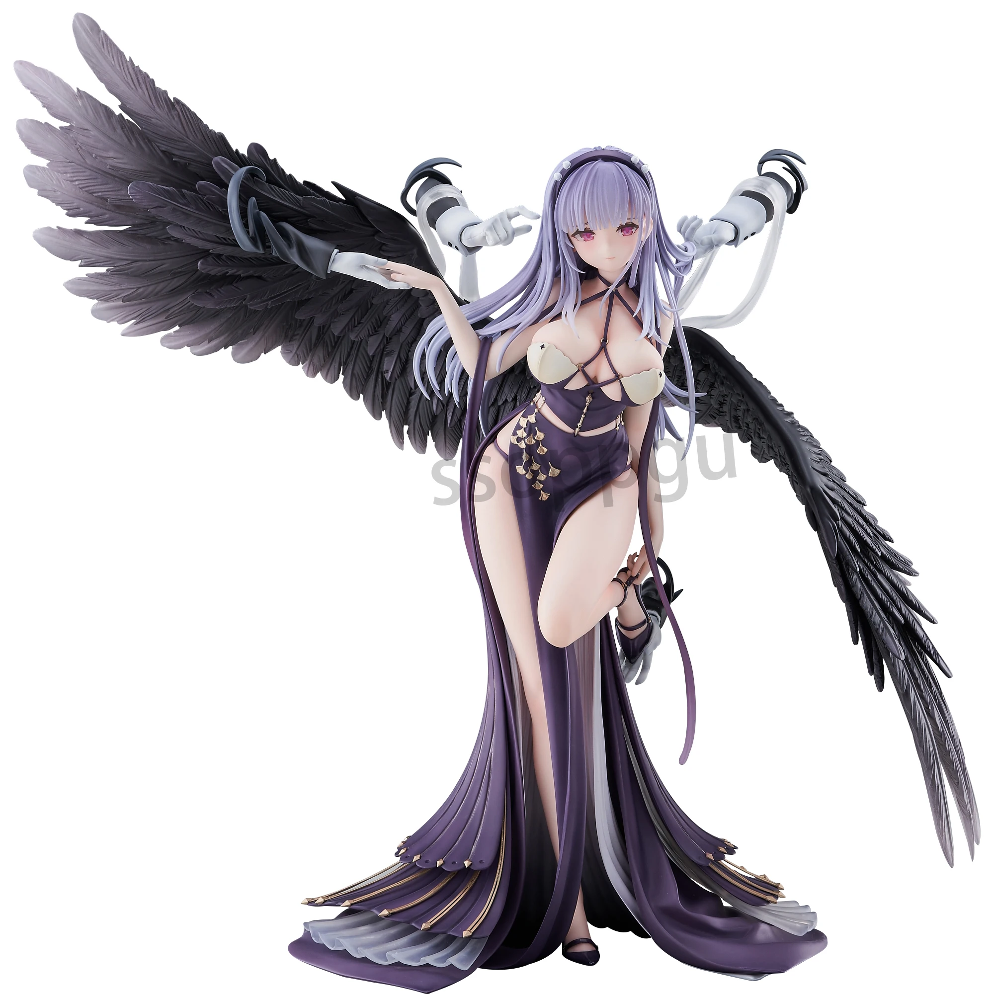 Anjinguang Azur Lane Figurine - 26 cm USS - Personnages d'anime - Modèle en PVC - Décoration de collection - Statue d'artisanat