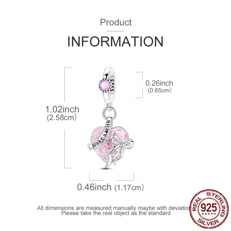 Neue 925 Silber Charms Perlen Original Früchte Wahrzeichen Gebäude Anhänger Fit Frau Schmuck Geschenke Für Armband DIY Machen – Detail 29