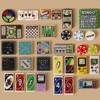 City Printing Building Block MOC Parts Treasure Mobile Computer Controller Game Food Wood Grain Sign Audio Mailbox Toy Gift K046 3