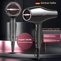 20 Second Fast Drying Hair Salon Hair Dryer, High-Speed Electric Turbine With Strong Airflow Suitable For Home Salon 2300W 2