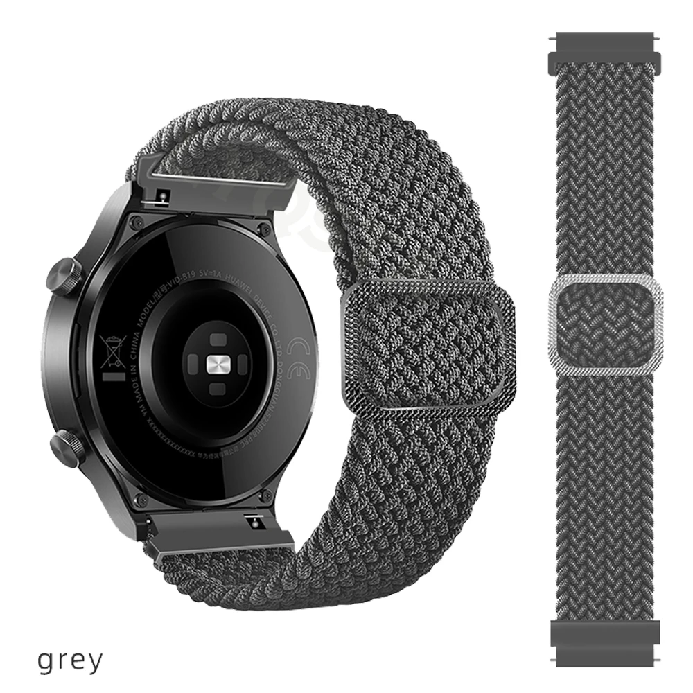 Premium 22mm Nylon Smartwatch Band Bracelet